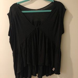 Free People Flowy Shirt